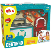 Kit Dr (a) Dentinho Maleta Acessórios Infantil Elka