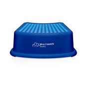 Degrau Infantil com Antiderrapantes Step Up Azul Multikids Baby - BB1007