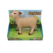 Figura de PVC - Mundo Animal - Animais da Fazenda - Ovelha - FanFun