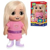 Boneca Aventureira Rosa Luccas Neto Jessi Fala 14 Frases 27cm Original Rosita Lucas Netto Presente Crianças +3 Anos