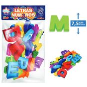 Jogo De Letras Números e Sinais Grandes Infantil Didático Alfabeto Móvel Escolar Educativo Presente Crianças +4 Anos