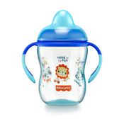 Copo de Treinamento com Bico Semi-Rígido First Moments Twinkle 270ml Azul Fisher Price - BB1014