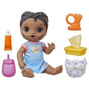 EXCLUSIVA Boneca Baby Alive - Fraldinha Divertida - Cabelo Preto - F4152 - 30 cm - Hasbro