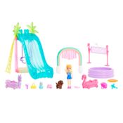 Boneca Polly Pocket HDW63 Parque Aquático de Esportes Mattel