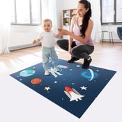 Tapete Comfort Kids Astronauta  100cm x 120cm - Kapazi
