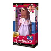 Boneca Bebê - Coleção Lindinhas - Milk Brinquedos