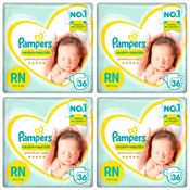 Fralda Pampers Recém-Nascido Premium Care RN - 144 Unidades