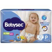Fralda Babysec UltraSec Galinha Pintadinha Mega P 42 Unidades