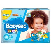 Fralda Babysec UltraSec Galinha Pintadinha XXG 28 Unidades