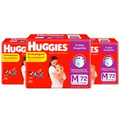 Fralda Huggies Roupinha Supreme Care M - 216 Unidades