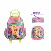 Kit Tinker Bell Disney Mochilete Lancheira e Estojo - Dermiw