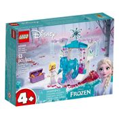 O Estábulo De Gelo Da Elsa E Do Nokk Frozen Lego Disney - L