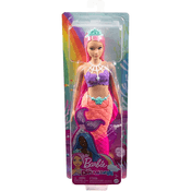 Boneca Barbie Dreamtopia Sereia Cabelo Rosa HGR09 Mattel
