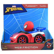 Carrinho Homem-Aranha Veículo Web Friction Candide