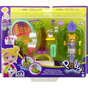 Conjunto Futebol Com A Polly - Mattel HDW60-HDW61