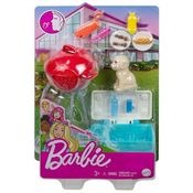 Churrasqueira Mini Playset com Pet Barbie - Mattel GRG75-GRG