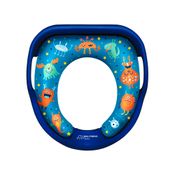 Redutor de Assento com Alça e Costas Poop-A-Doop +18m Azul Fisher Price - BB1047