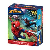 Quebra-Cabeça 3D Homem Aranha Zipper Box 200 Peças - BR1314