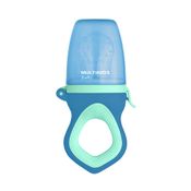 Alimentador com Tela de Silicone Funny Meal 6+M Azul Multikids Baby - BB1098