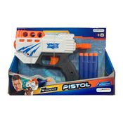 Lançador de Dardos X-Target Pistol Com 4 Dardos Multikids - BR1457