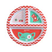 Prato Com Divisórias Funny Meal – Chica - BB1115