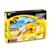 Garagem Construcao  Express Wheels 40 Pecas Multikids - BR1236