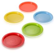 Kit Cinco Pratos Rasos Tossing Around Multikids Baby - BB1073