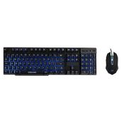 Kit Gamer Teclado E Mouse Punch Usb 2400DPI TM302 -  Oex