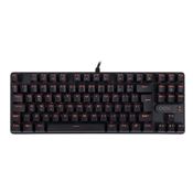 Teclado Gamer Mecânico Vulcan Abnt2 Led Usb TC603 Preto - Oex