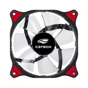 Cooler Fan Storm 12cm Com LED Vermelho F7-L130RD - C3Tech