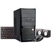 Computador Multilaser INTEL Celeron 4GB, 500GB Linux com TECLADO/MOUSE/CAIXA de Som DT024