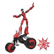 Boneco Marvel Bend and Flex, Flex Rider Spider-Man 2 em 1 com Moto - Homem-Aranha - F0236 - Hasbro