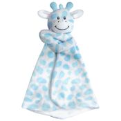 NANINHA PANINHO INFANTIL BUBA BEBÊ PELÚCIA SONINHO ANTIALÉRGICA GIRAFINHA Cor:Azul