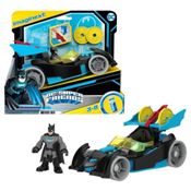 Imaginext DC Figura de Ação Batman e Batmóvel de Corrida - Mattel M5649/HFD48