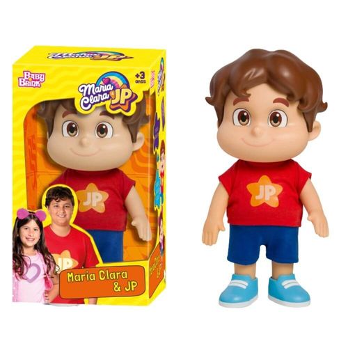 Boneco JP - 28cm - Maria Clara e JP - Baby Brink