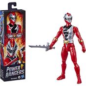 Boneco Power Rangers Dino Fury 30cm - Ranger Vermelho - Hasbro F2961