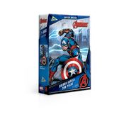 Quebra-Cabeça 200 Peças Capitão América Vingadores - Toy