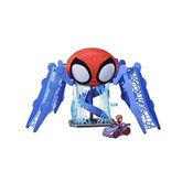 Spidey And His Amazing Friends Playset Figura E Veículo Ara