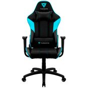 CADEIRA GAMER THUNDERX3 EC3 PRETA/AZUL 68000 PISTÃO CLASSE 4 INCLINAÇÃO ATÉ 180° COM REGULAGEM DE ALTURA