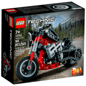 Lego Technic Motocicleta 42132 2 em 1 163 peças