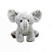 Elefante de Pelúcia Peludo 28 cm