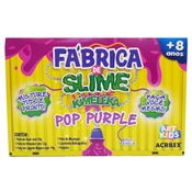 Brinquedo Fabrica De Slime Kimeleka Pop Purple Acrilex