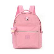Mochila De Costa Up4you Crinkle Rosa com Chaveiro Luxcel