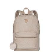 Mochila de Costa Grande Capricho Crush Dourado Sestini