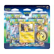 Pikachu Blister Quádruplo Pokemon - Copag 31341