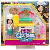 Pizzaiola Barbie Chelsea Profissões - Mattel GTR88-GTN63