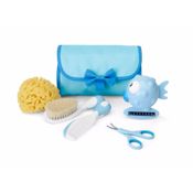 Conjunto de Higiene Meu Primeiro Beauty Set Chicco Azul