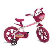 Bicicleta Infantil Aro 14 Sweet Game - Rosa - Bandeirante
