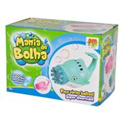 Azul Lançador Mania De Bolha Golfinho - DM TOYS DMT6196