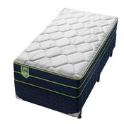Conjunto Box Solteiro Espuma D33 Americanflex AMX Fit 100x200x68cm